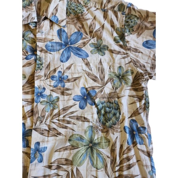 Men's Hawaiian Shirt Size Large Campia Moda - Picture 6 of 7